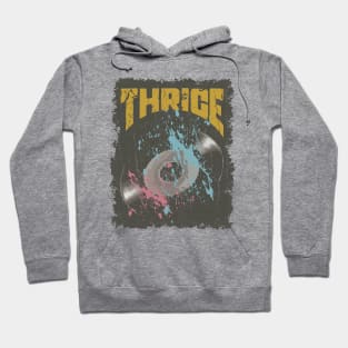 Thrice Vintage Vynil Hoodie